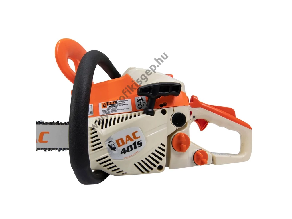 RURIS DAC 401S Benzinmotoros láncfűrész, 41.0cm3, 2.0 Le, 3/8"-1.3-57 szem, vezető 40cm