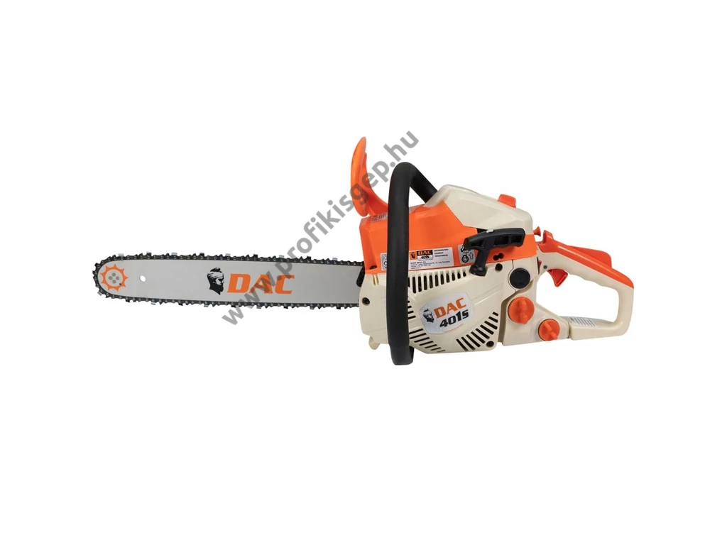 RURIS DAC 401S Benzinmotoros láncfűrész, 41.0cm3, 2.0 Le, 3/8"-1.3-57 szem, vezető 40cm