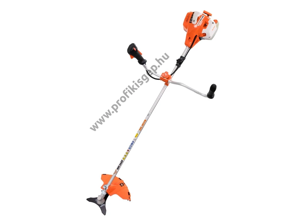 RURIS RR 360 benzinmotoros bozótvágó, fűkasza 36,3cm3, 2,4Le, 3ágú vágótárcsa, dupla vállheveder