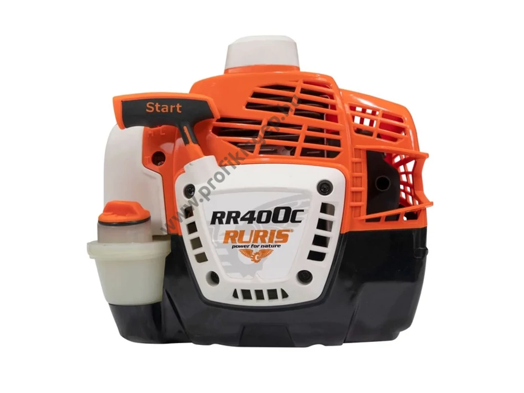 Ruris RR400C benzinmotoros bozótvágó, fűkasza 41,2cm3, 2,8Le, 3 ágú vágótárcsa, dupla vállheveder