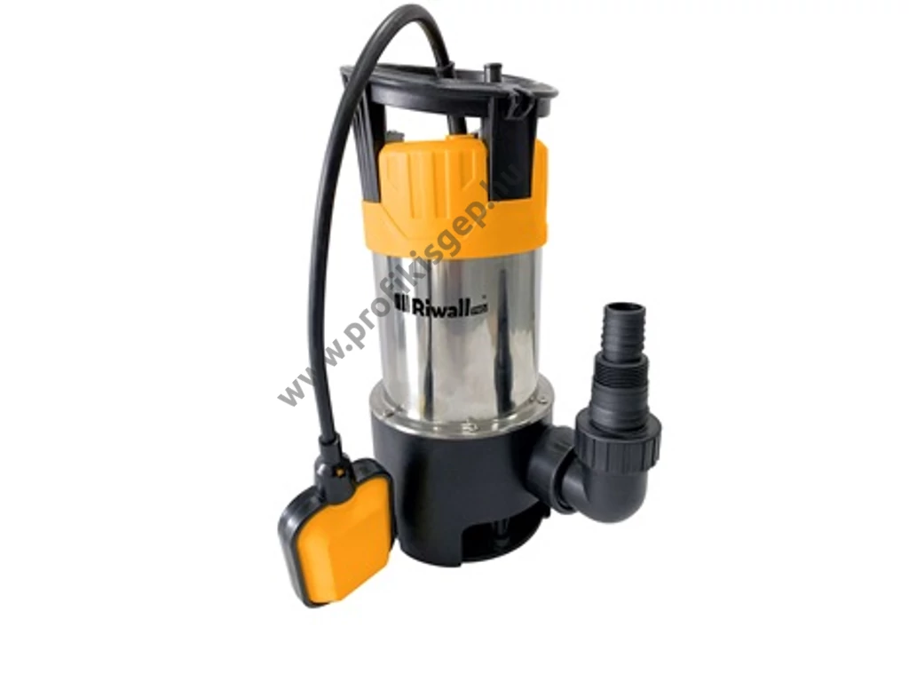 Riwall REP 1100 INOX - UNIVERZÁLIS BÚVÁR SZENNYVÍZSZIVATTYÚ 1100 W