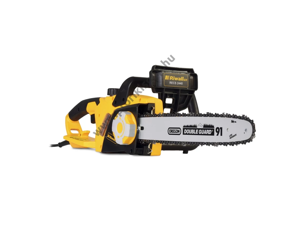 Riwall RECS 2440 elektromos láncfűrész 2400W, Oregon 3/8"-1.3-56 szem, Oregon vezető 40cm, 15.5 m/s,