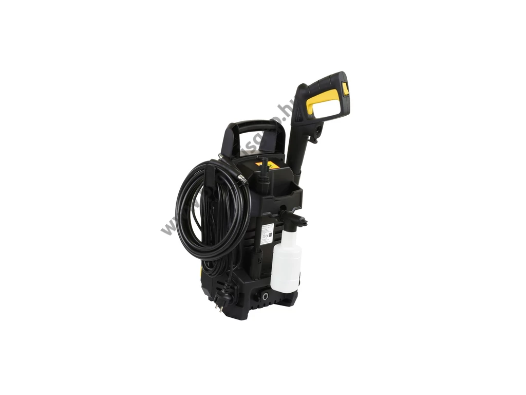 Riwall REPW110 SET magasnyomású mosó max: 110 bár, 1400W, 390 l/óra, önfelszívó, tartozékokkal