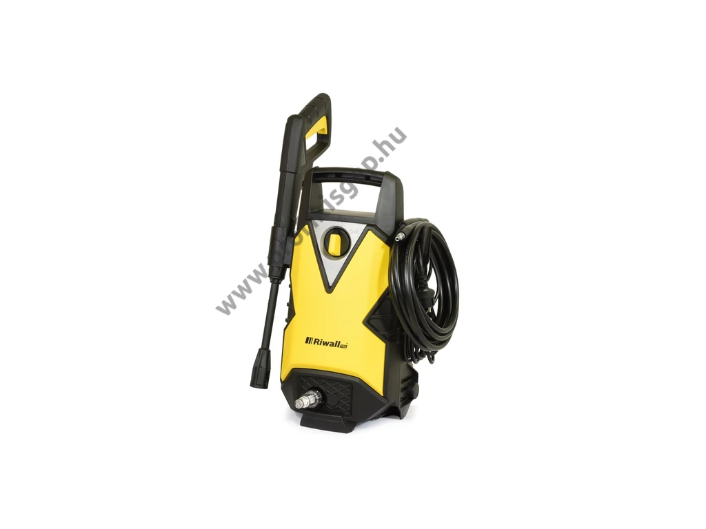 Riwall REPW110 SET magasnyomású mosó max: 110 bár, 1400W, 390 l/óra, önfelszívó, tartozékokkal