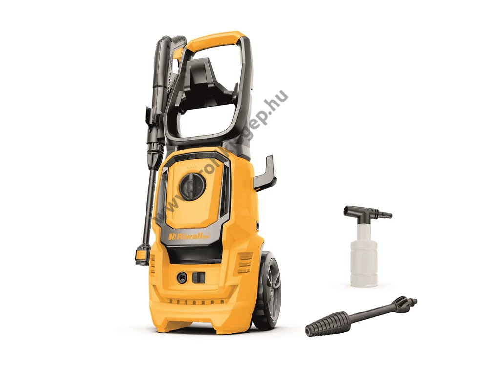Riwall REPW130 SET magasnyomású mosó max: 130 bár, 1600W, 420 l/óra, önfelszívó