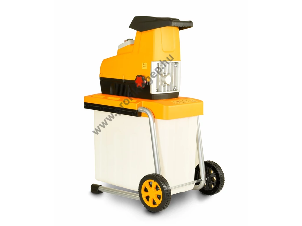 Riwall RES 3044 B Elektromos ágaprító, komposztáló, Maróhengeres, 3000W, ágátmérő: 4,4 cm, gyűjtődoboz