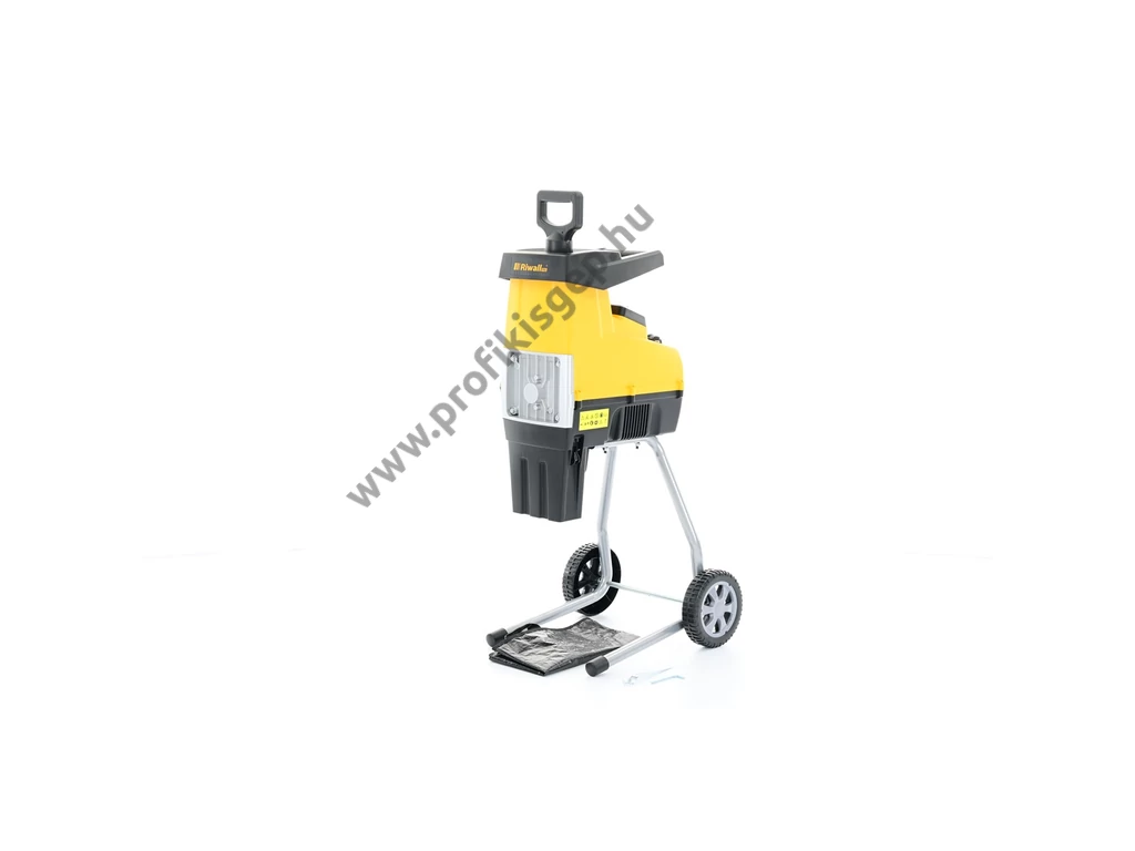 Riwall RES 3044 Elektromos ágaprító, komposztáló, Maróhengeres, 3000W, ágátmérő: 4,4 cm,