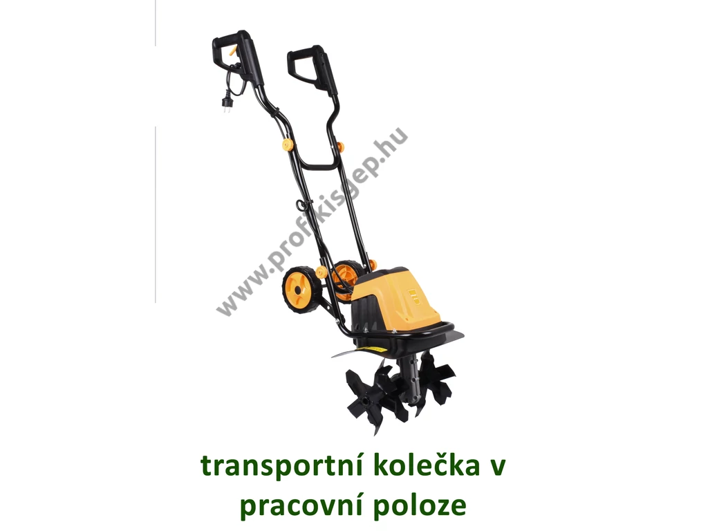 Riwall RET 4014 Elektromos kapálógép, rotációs kapa, 1400W, 40cm, 3x2 kapatag