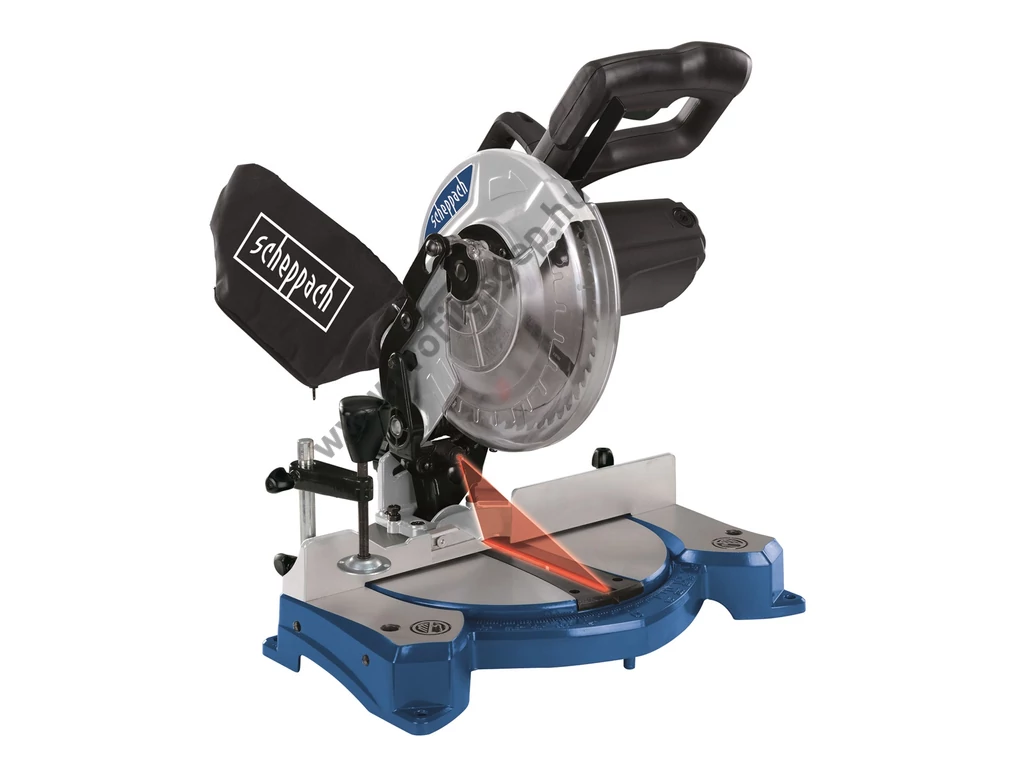 Scheppach HM 80L gérvágó fűrész , 1500W, 210mm tárcsa, lézerrel