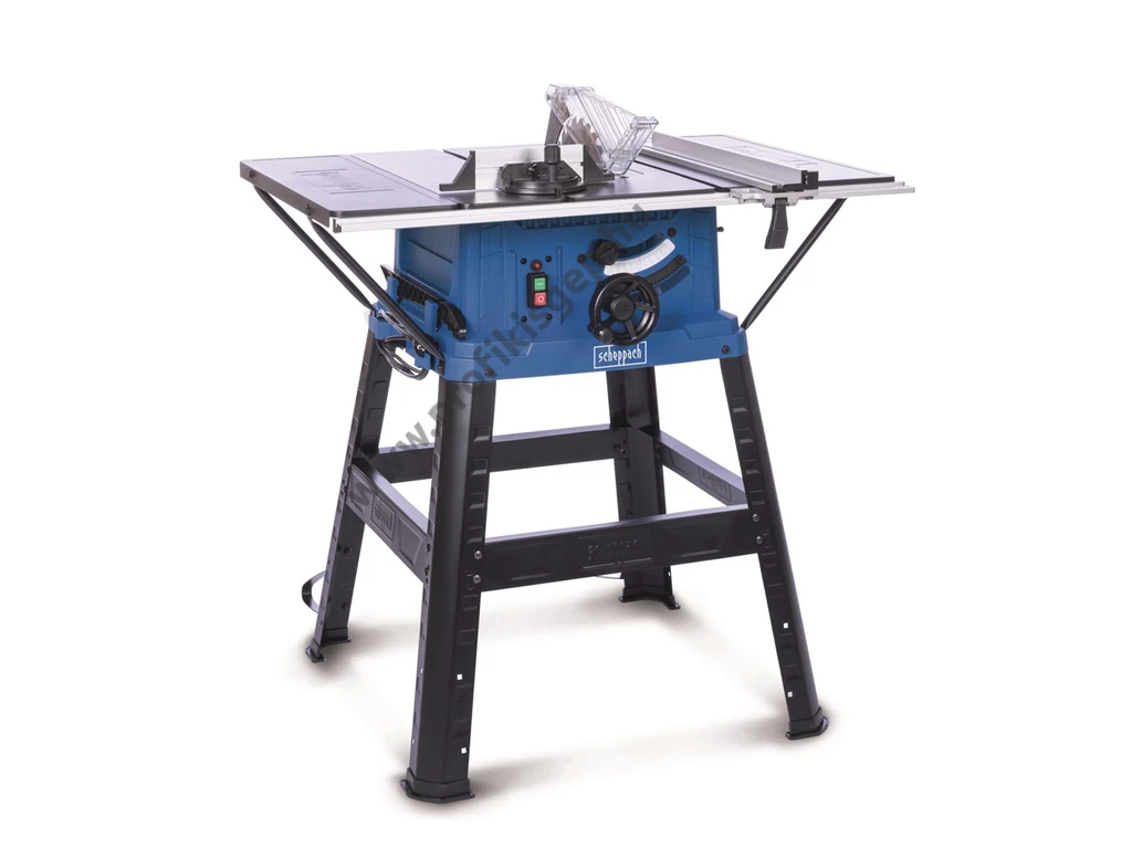 Scheppach HS 254 asztali körfűrész, 230V, 2200W, 254mm tárcsaátmérő, +48 fogas fűrészlap