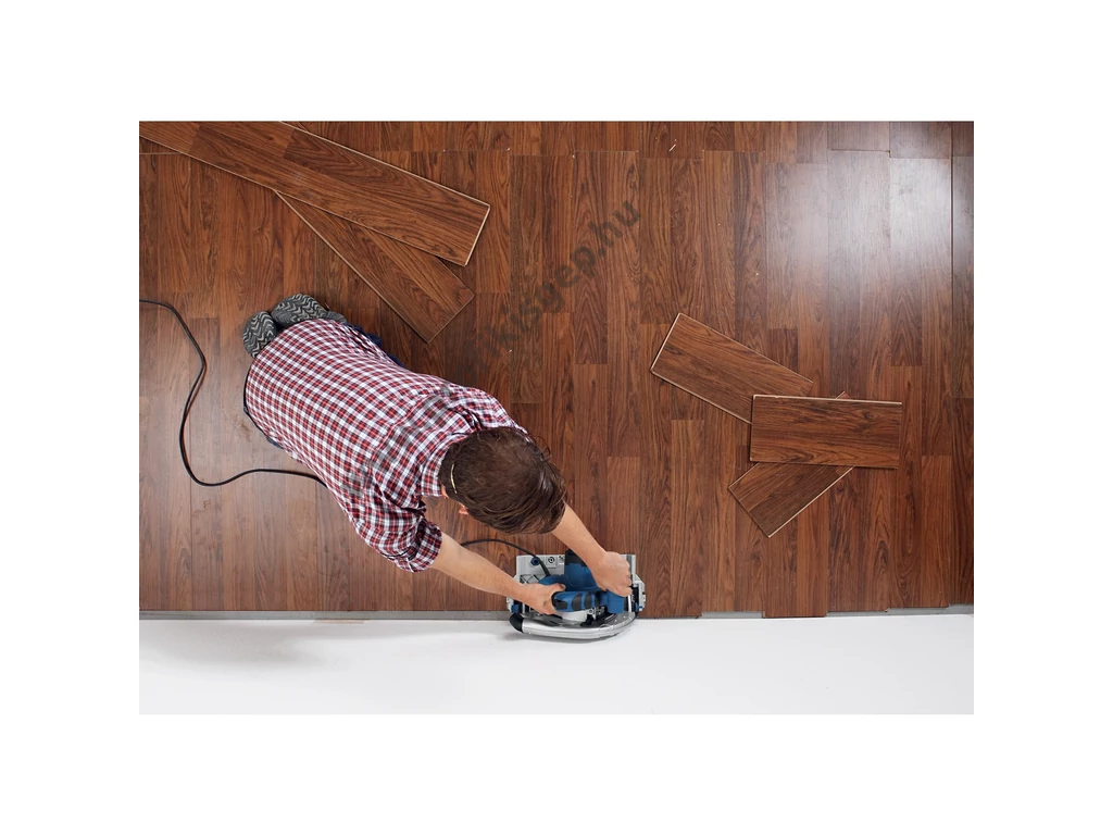 Scheppach PL 75, körfűrész, merülőfűrész 1600W, 210mm tárcsaátmérő, vezetősín külön rendelhető