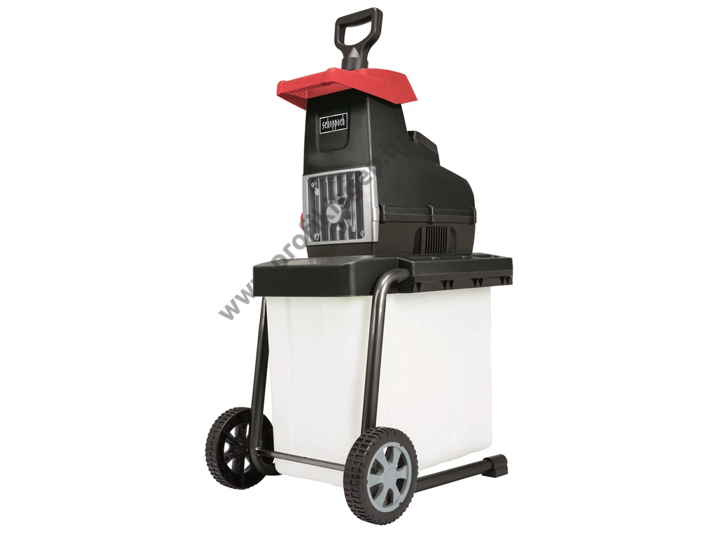 Scheppach GS 60 Elektromos ágaprító, komposztáló, Maróhengeres, 2800W, ágátmérő: 4,5 cm, gyűjtődoboz