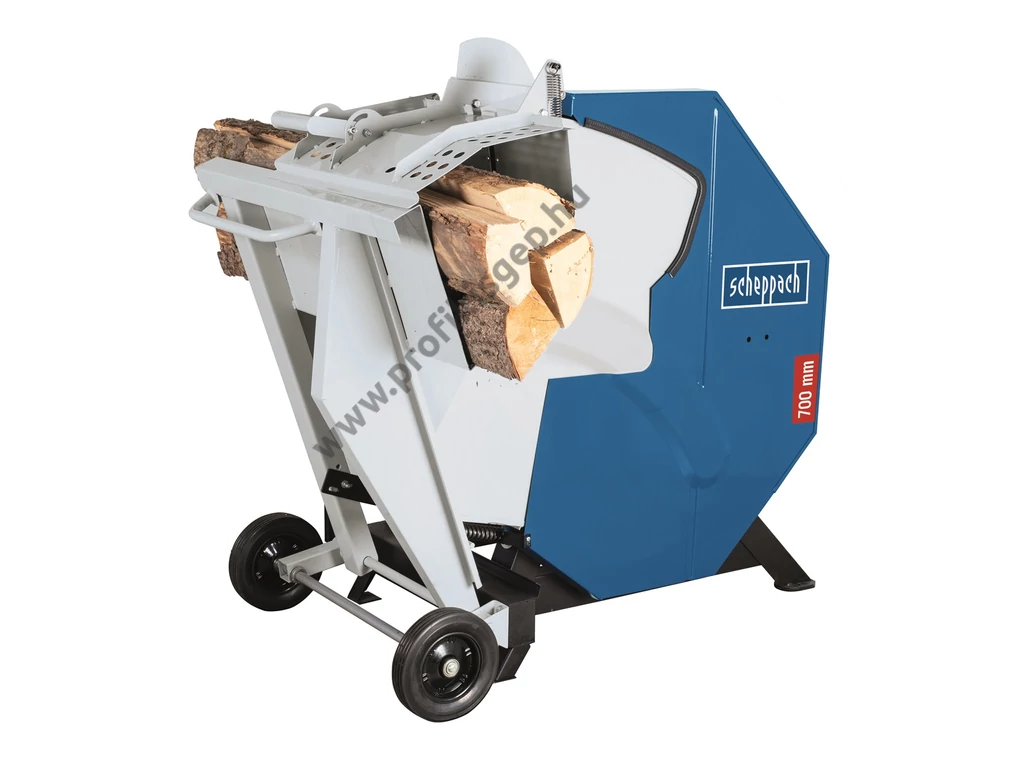 Scheppach HS 730 hintafűrész, billenővályús körfűrész, 400V, 4500W, 700mm tárcsaátmérő, max: 240mm