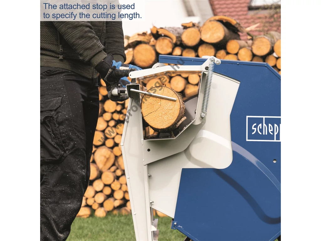 Scheppach HS 510 hintafűrész, billenővályús körfűrész, 230V, 2600W, 505mm tárcsaátmérő, max: 170mm