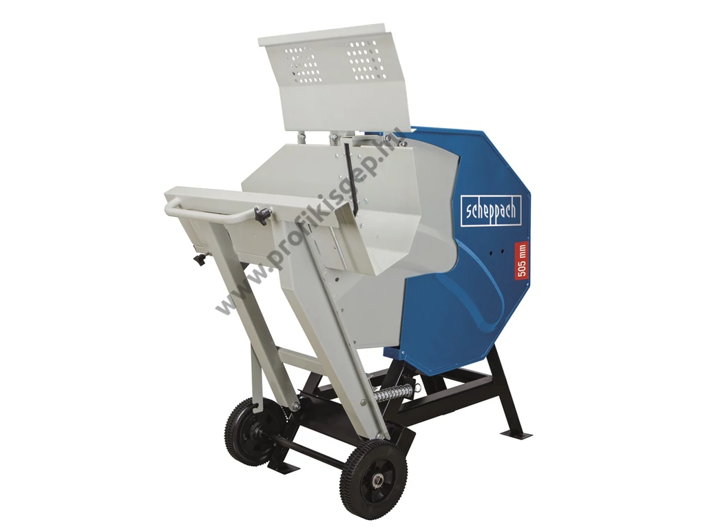 Scheppach HS 510 hintafűrész, billenővályús körfűrész, 230V, 2600W, 505mm tárcsaátmérő, max: 170mm