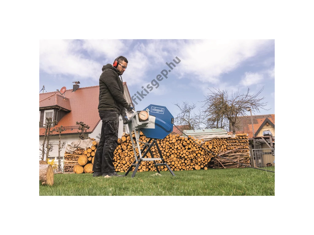 Scheppach HS 410, billenővályús körfűrész 230V, 2200W, 400 mm tárcsaátmérő, max: 140mm