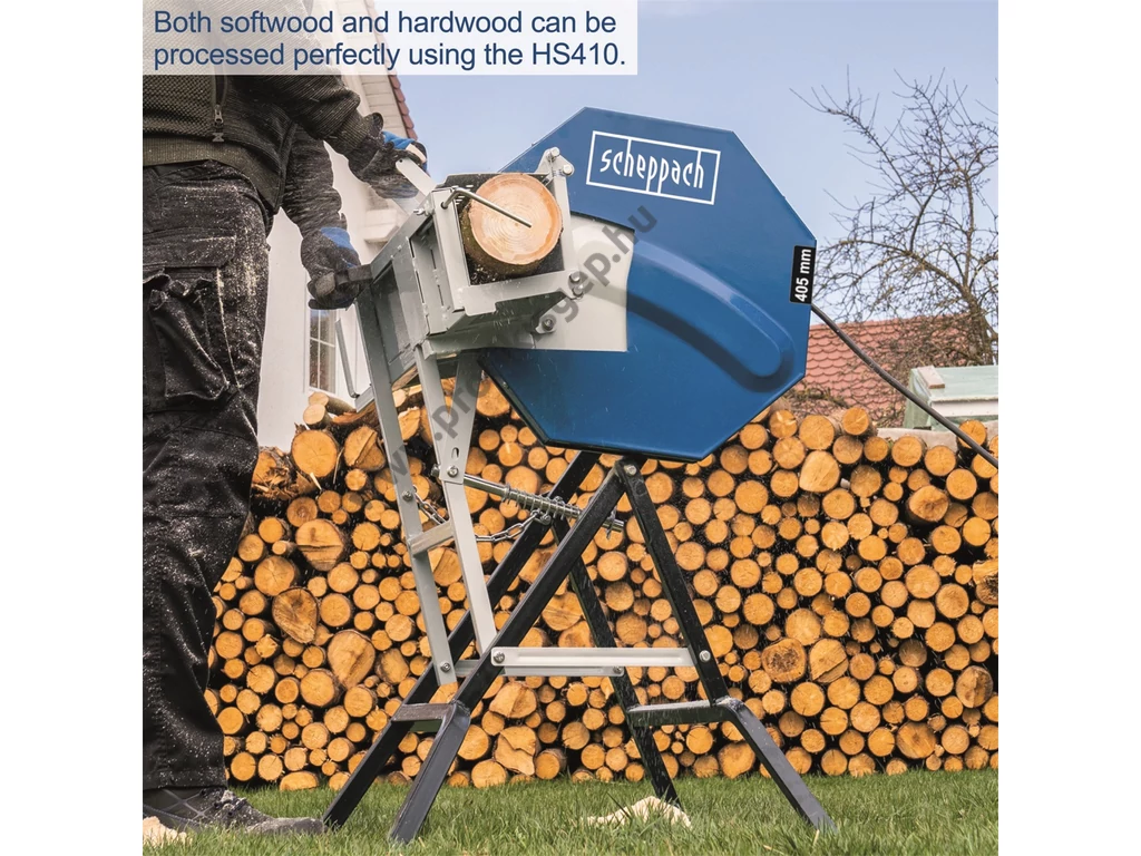 Scheppach HS 410, billenővályús körfűrész 230V, 2200W, 400 mm tárcsaátmérő, max: 140mm