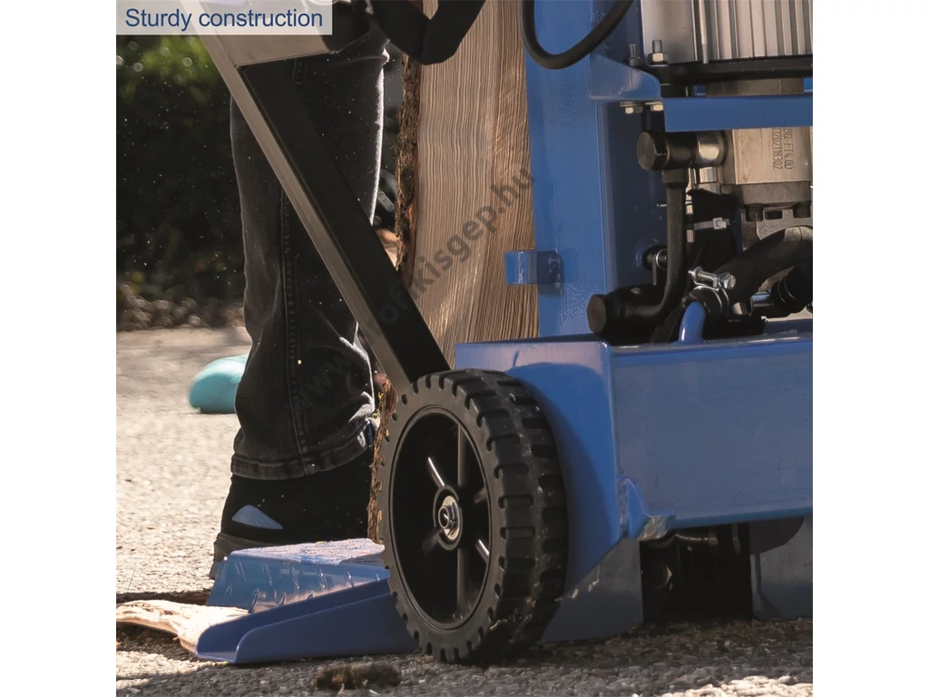 Scheppach Compact 10T álló rönkhasító, 10 tonna, 400V, 3500W, hossz: 107 cm-ig