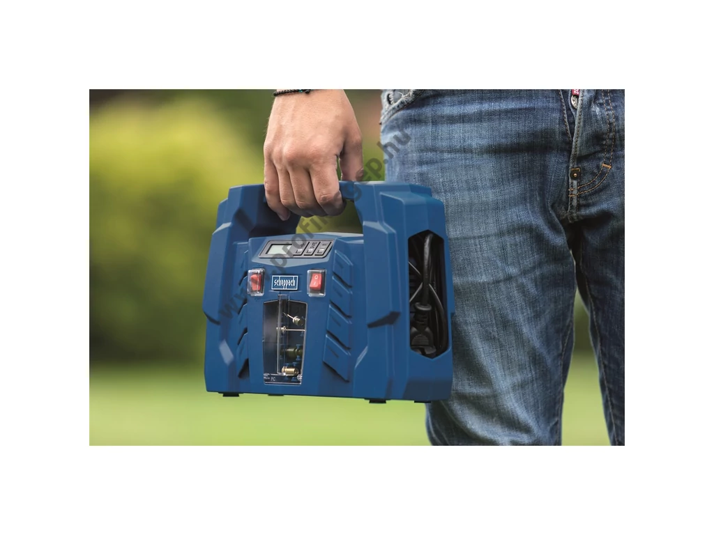 Scheppach AIR FORCE 5 olajmentes kompresszor, 36l/perc tartály nélkül, 230V, 12V