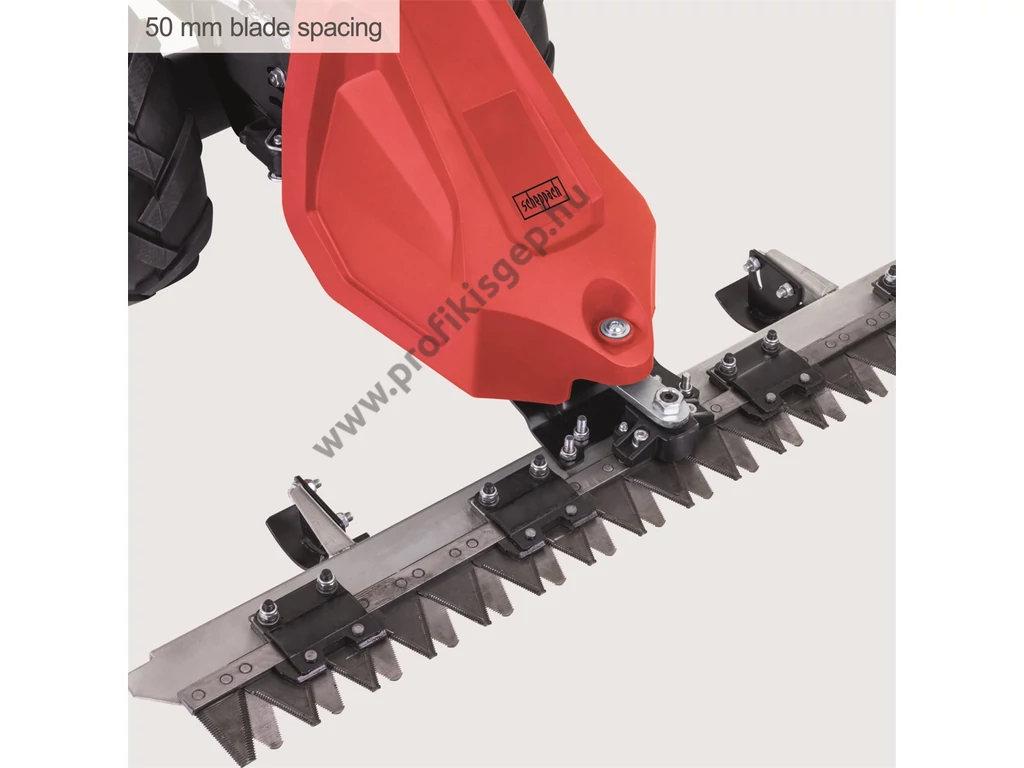 Scheppach BMS 196-88 benzinmotoros alternáló önjáró fűkasza, 88cm munkaszéleség, OHV 159cm3, 1 sebesség