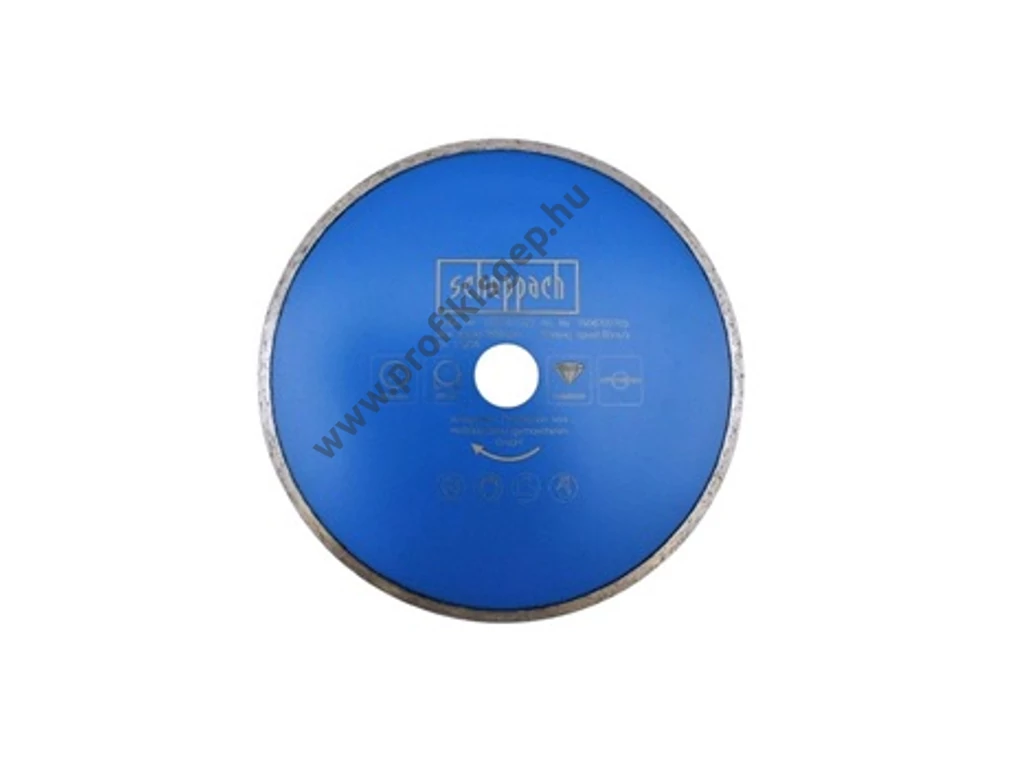Scheppach vágótárcsa 200X25.4X1,6mm, FS 3600 vizes csempevágóhoz