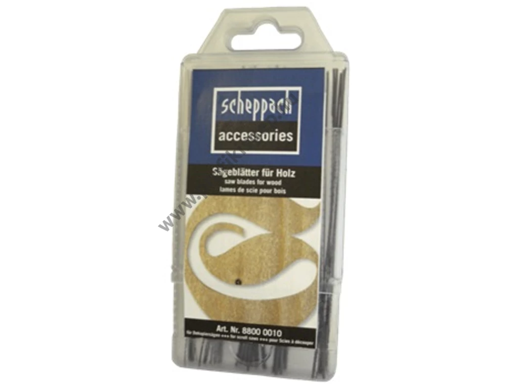Scheppach Fűrészlap dekopírfűrészhez 133x1.16mm, 5 x 12 db, SD 1600V, Dece-Flex, DECO-XLS gépekhez
