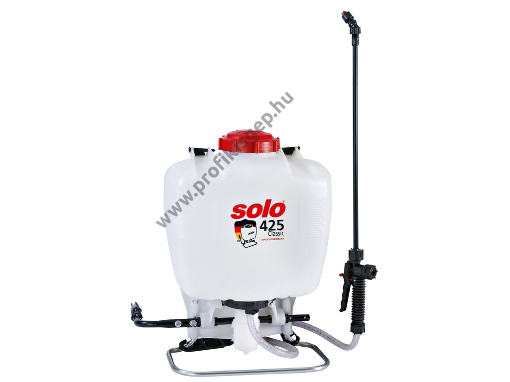 SOLO 425 Classic háti permetező, kézi pumpás dugattyús, 15 liter, 4 bar