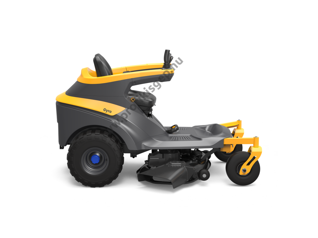 STIGA GYRO 500e helyben forduló botkormányos akkumulátoros fűnyírótraktor, 98cm, 48V, 40Ah, - ÖSSZESZERELVE ÉS HASZNÁLATRA KÉSZEN SZÁLLÍTJUK!