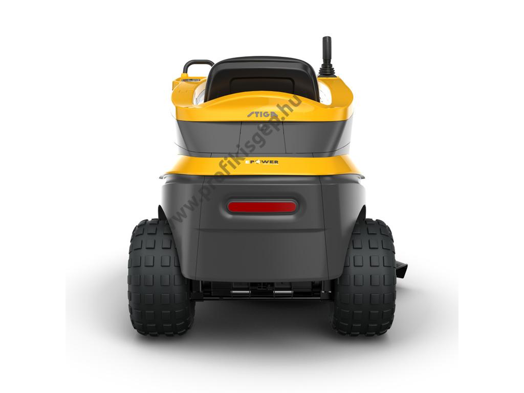 STIGA GYRO 500e helyben forduló botkormányos akkumulátoros fűnyírótraktor, 98cm, 48V, 40Ah, - ÖSSZESZERELVE ÉS HASZNÁLATRA KÉSZEN SZÁLLÍTJUK!