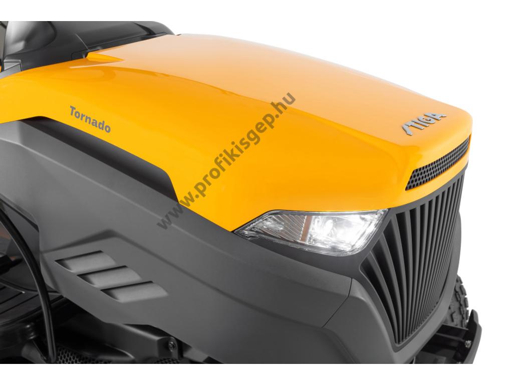 STIGA TORNADO 5108 oldalkidobós fűnyírótraktor 108cm 8.4kW 452cm3 Stiga ST500, HIDRO - ÖSSZESZERELVE ÉS HASZNÁLATRA KÉSZEN SZÁLLÍTJUK!