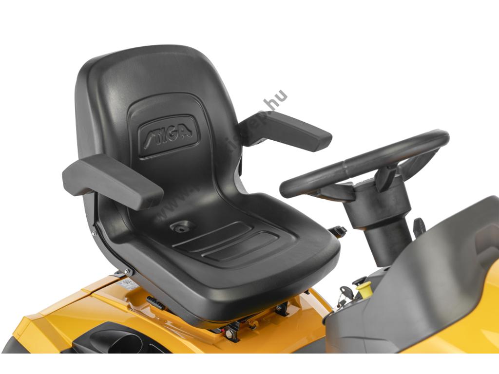 STIGA TORNADO 9121 W oldalkidobós fűnyírótraktor 121cm 13.4kW 688cm3 Honda GXV 630, HIDRO - ÖSSZESZERELVE ÉS HASZNÁLATRA KÉSZEN SZÁLLÍTJUK!