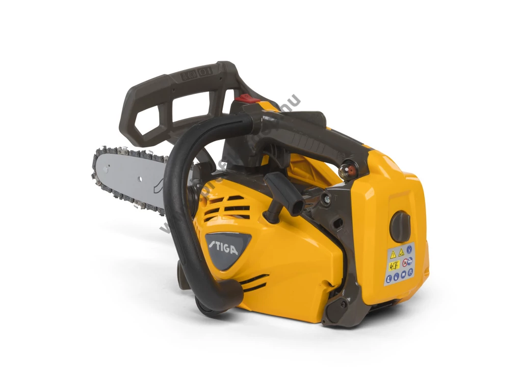 Stiga PR 730  Benzinmotoros egykezes láncfűrész, 26,9cm3, 0.9 Le, lánc 3/8"-1.3-40 szem, vezető 10"-25cm