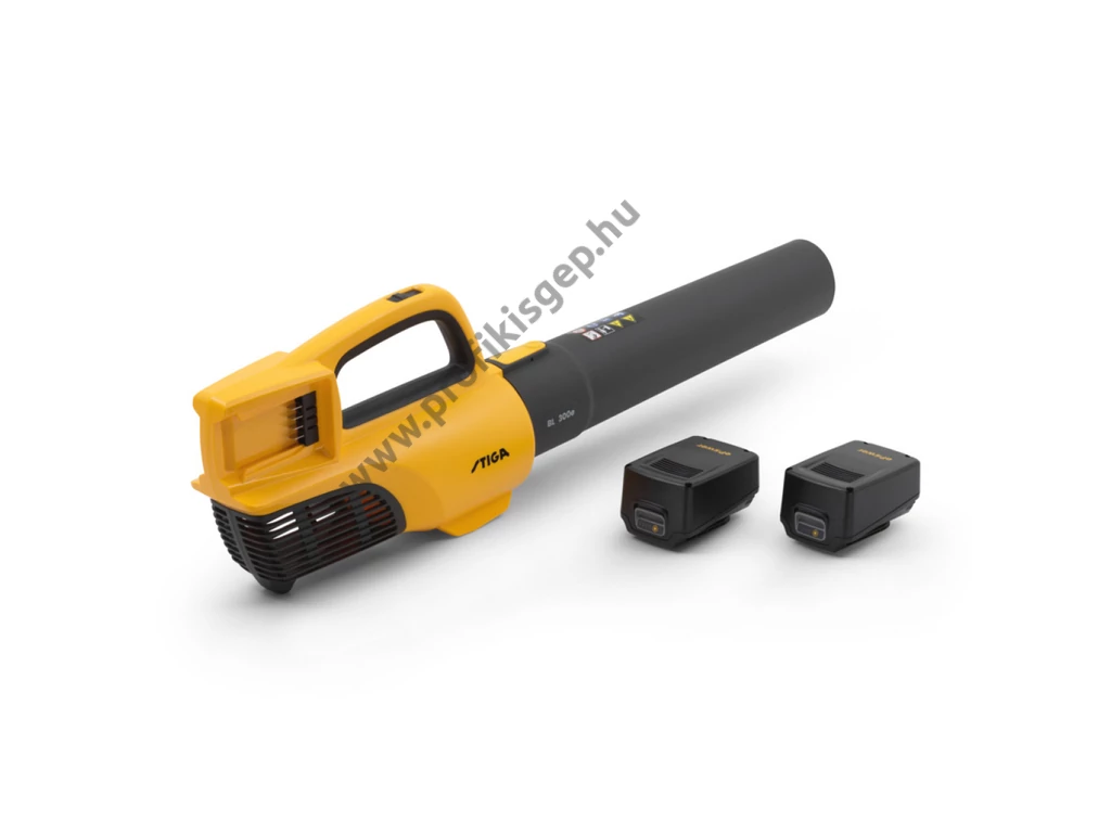 Stiga BL 300e KIT akkumlátoros lombfúvó, 43 m/s, 2x20V, 2X4.0Ah akkuval és töltővel