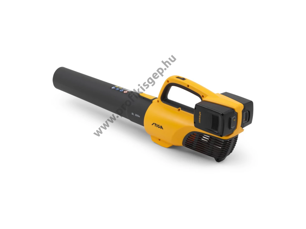Stiga BL 300e KIT akkumlátoros lombfúvó, 43 m/s, 2x20V, 2X4.0Ah akkuval és töltővel