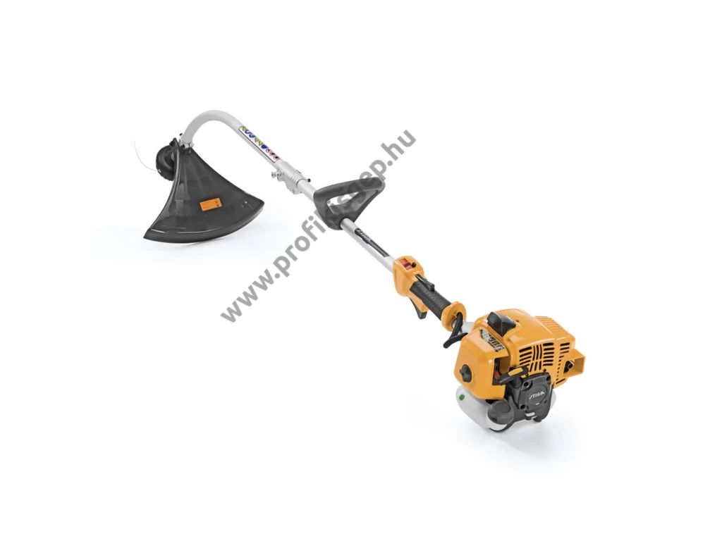 Stiga GT 330A benzinmotoros szegélynyíró, fűkasza, 25,4cm3, 0.9Le, hajlított szár, damilfej
