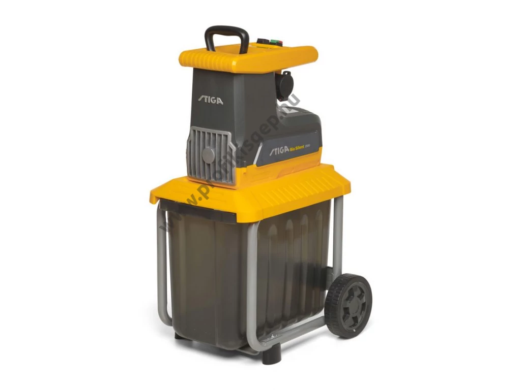 Stiga BIO SILENT 2500 elektromos komposztaprító 2500W 4cm - MARÓHENGERES