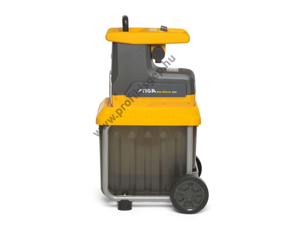 Stiga BIO SILENT 2500 elektromos komposztaprító 2500W 4cm - MARÓHENGERES