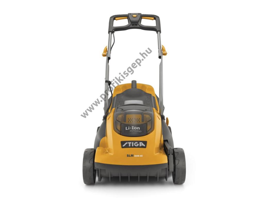 Stiga SLM 3648 AE akkumulátoros fűnyíró 34cm 48V 2,5Ah 35L
