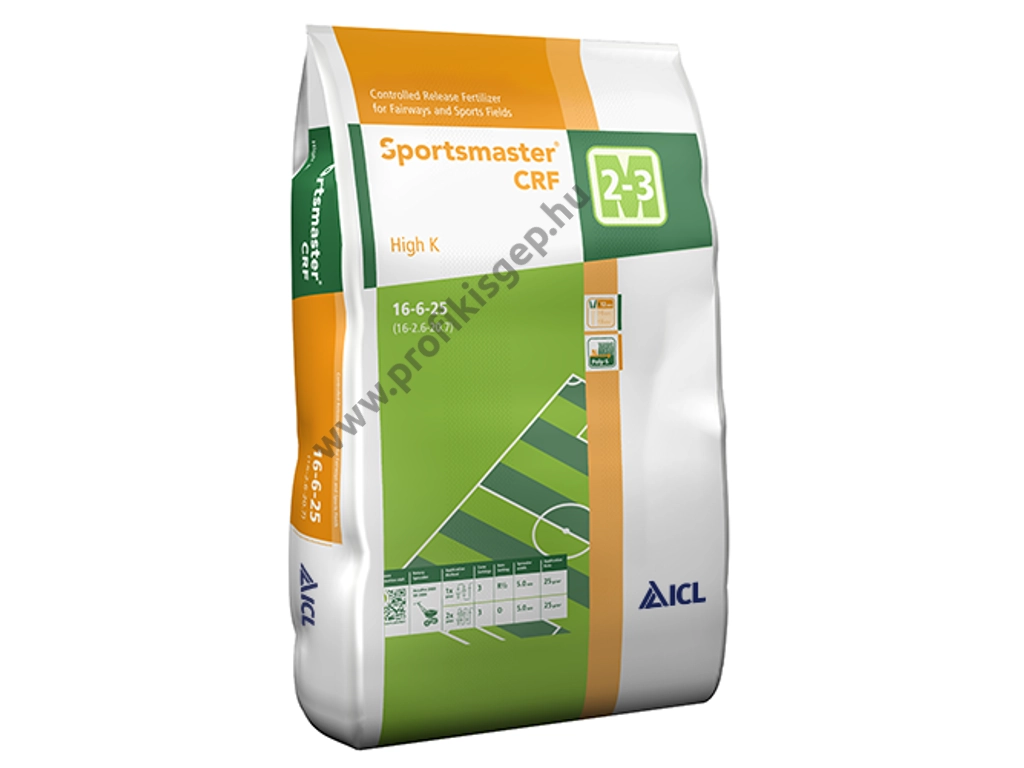 Landscaper Pro Sportmaster High K gyepműtrágya (2-3 hónap) 25 kg 16+06+25