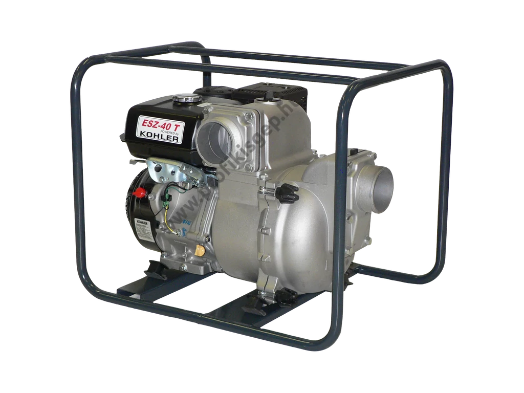 TRESZ ESZ-40 T K szennyvízszivattyú KOHLER CH-440, 4 col, 3,0 bar, 1700 liter/perc, önfelszívó