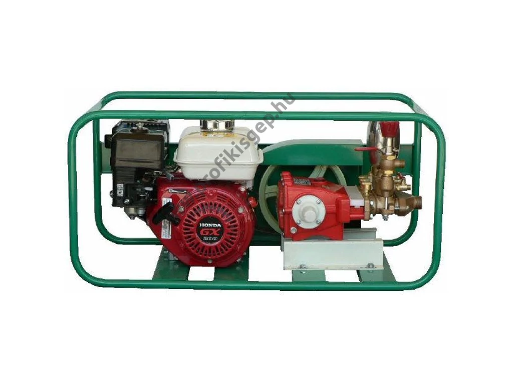 KIS-35 nyomáspróba- és permetezőszivattyú HONDA GX-160, max: 50 bar, 20 méter tölmővel