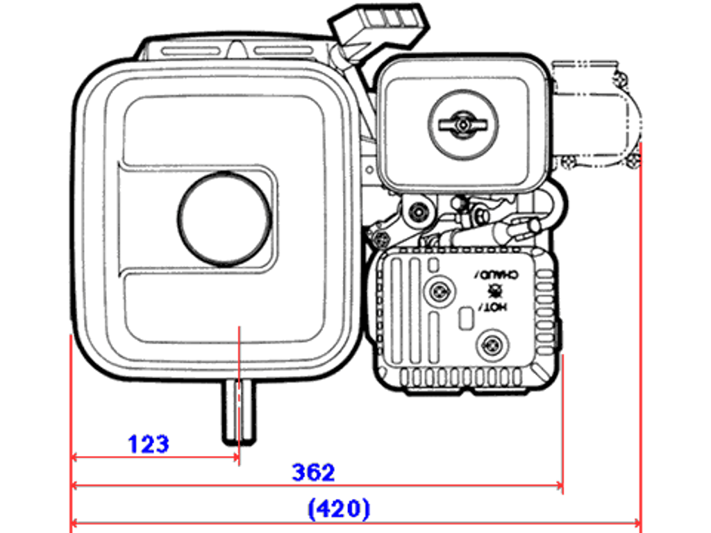 Kipor KG200 motor