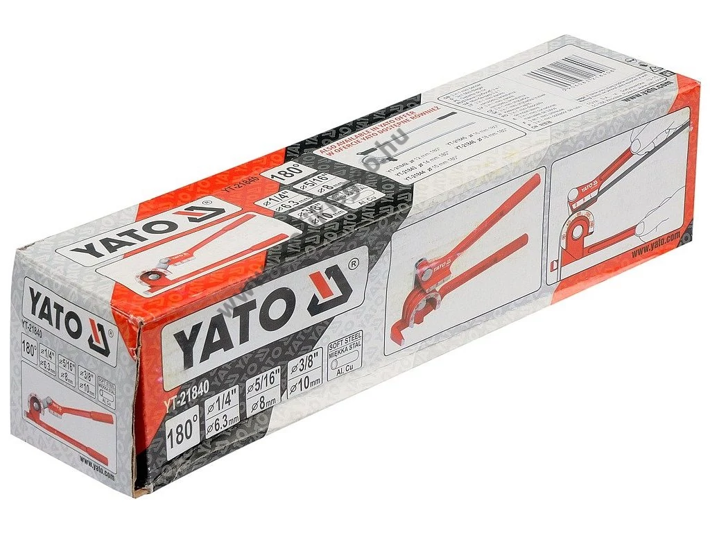 YATO Csőhajlító kézi  (6,8,10 mm)