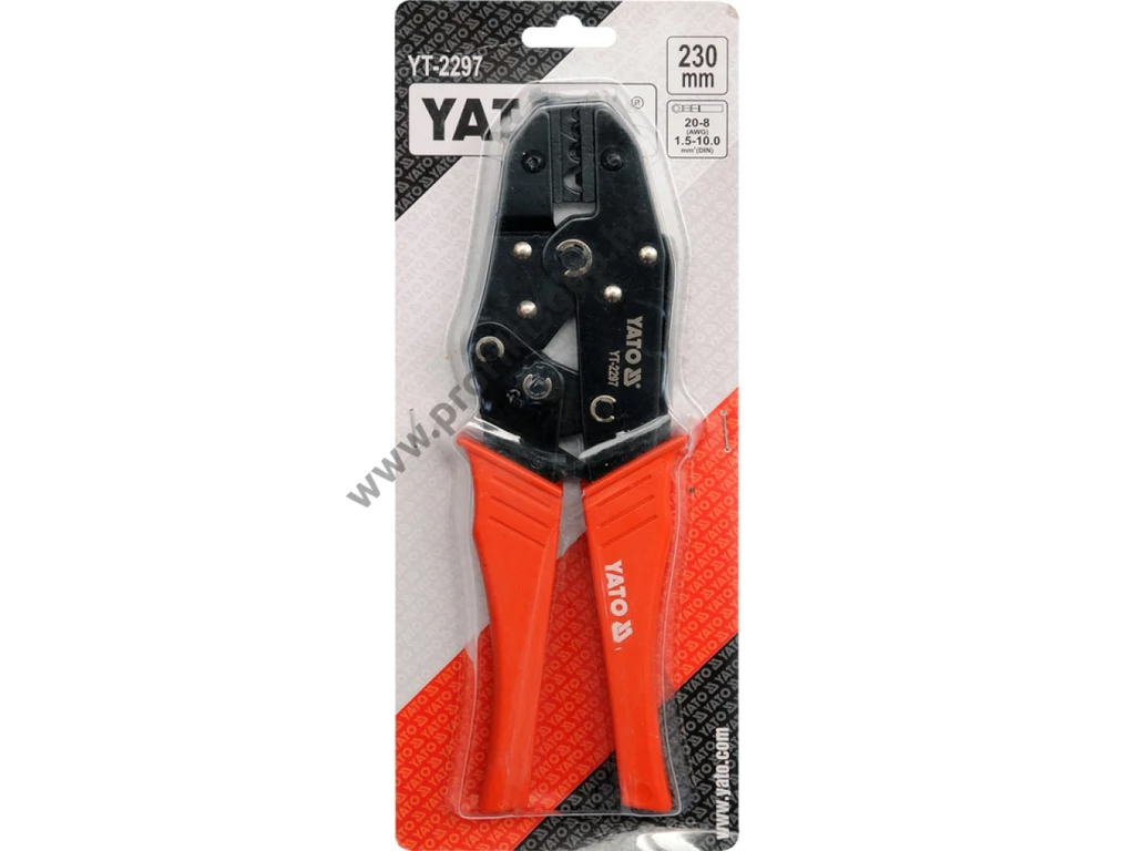 YATO Krimpelő fogó 1,5-10 mm