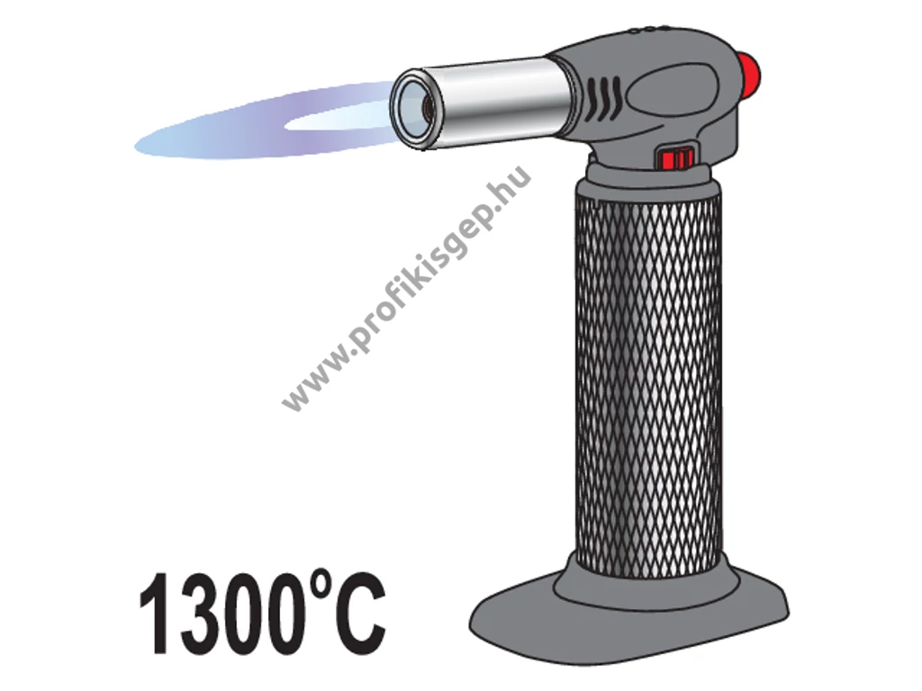 YATO Gázégő piezo 1300°C 30ml butan gázos