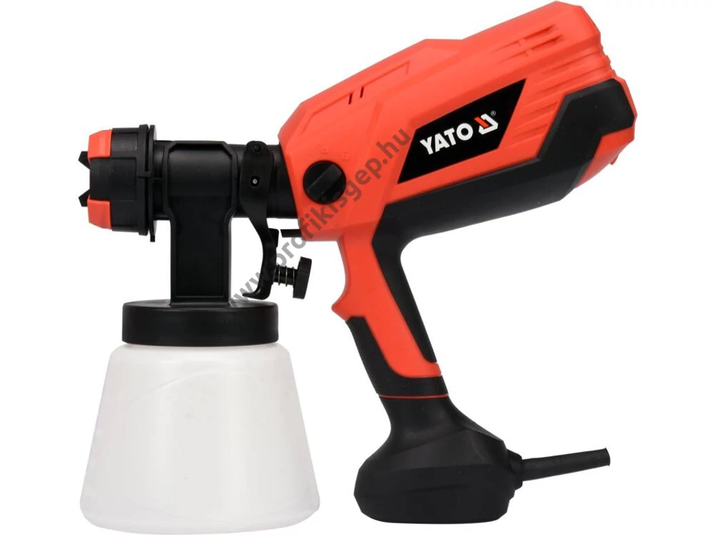 YATO elektromos alsótartályos festékszóró pisztoly 1000 ml 600 W