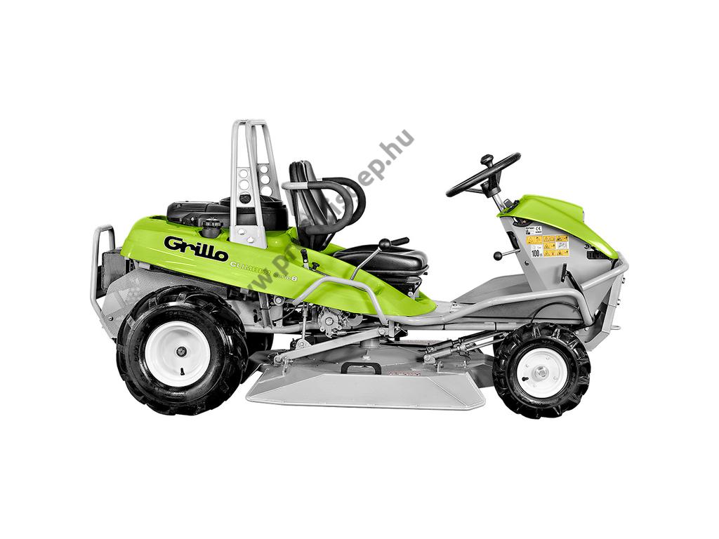 GRILLO CLIMBER 8.22 gazvágó fűnyíró traktor, 91 cm, Briggs 656 cm3, HIDRO, - ÖSSZESZERELVE ÉS HASZNÁLATRA KÉSZEN SZÁLLÍTJUK!