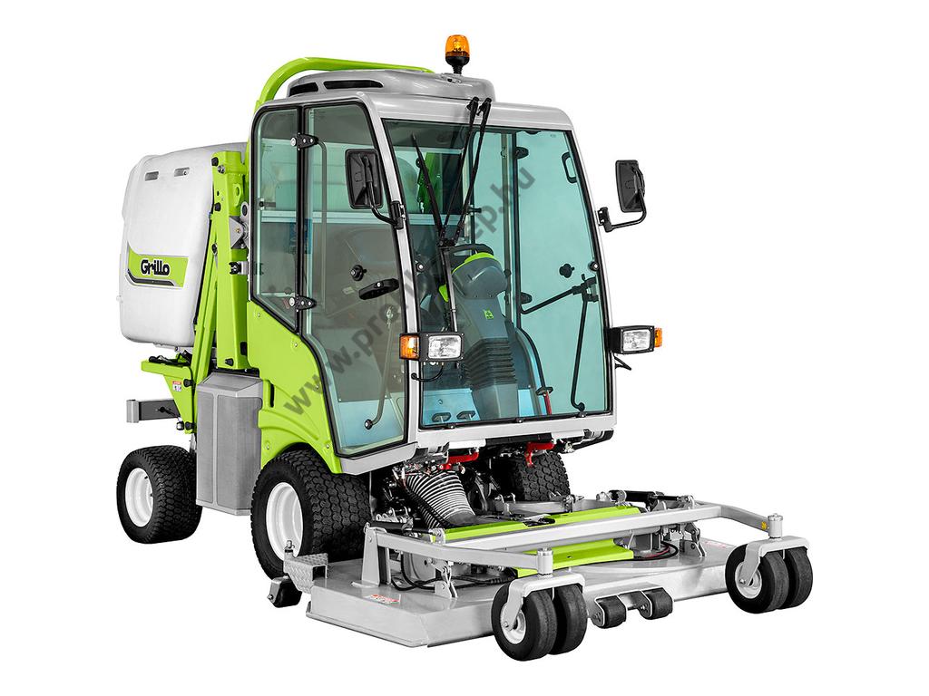 GRILLO FD 2200 TS 4WD első vágóasztalos magas ürítésű fűgyűjtős fűnyíró traktor, 155 cm, YANMAR Diesel 2190 cm3, 34,3kW, HIDRO váltó - ÖSSZESZERELVE ÉS HASZNÁLATRA KÉSZEN SZÁLLÍTJUK!
