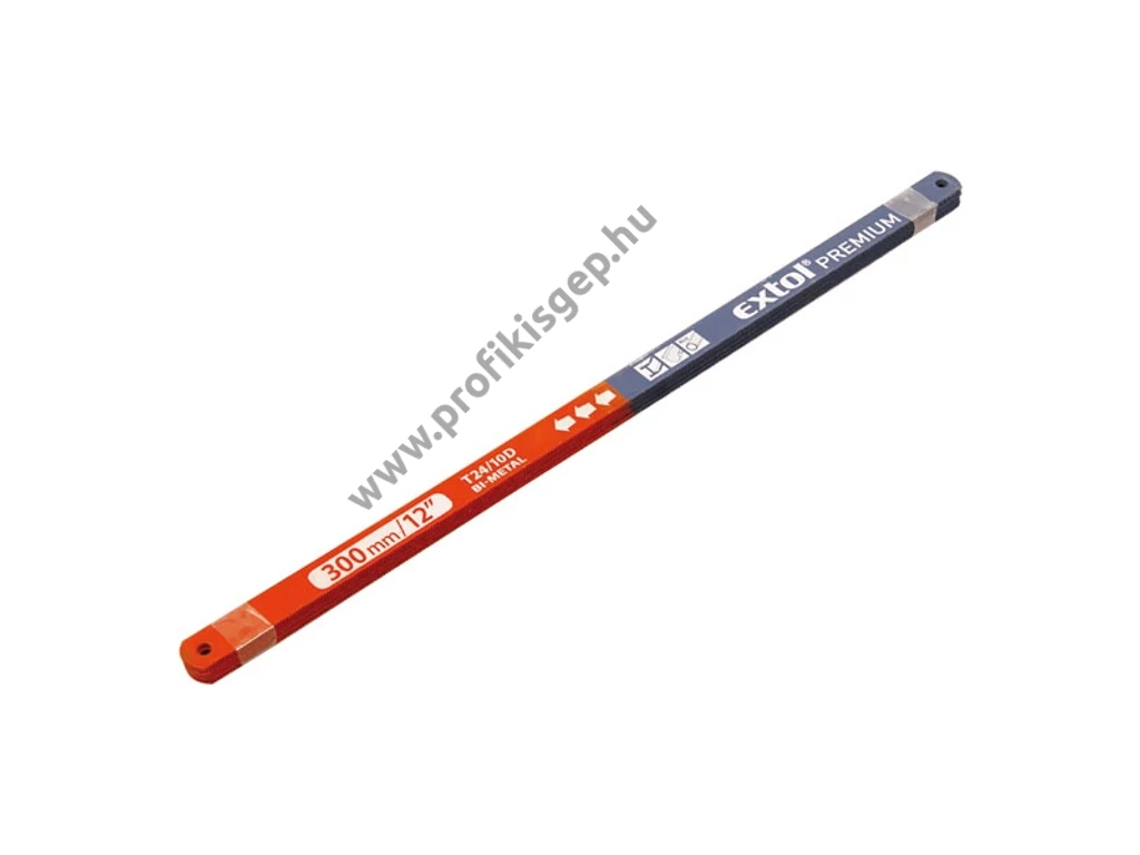 EXTOL premium fémfűrészlap, 10 db,  Bimetál, 300mm, T24