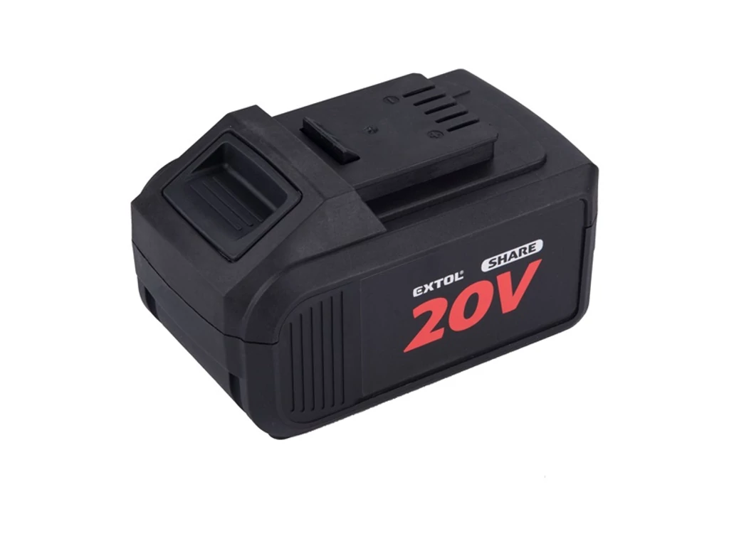 EXTOL premium akkumlátor 20V, 8.0 Ah, SHARE 20V tipusú gépekhez